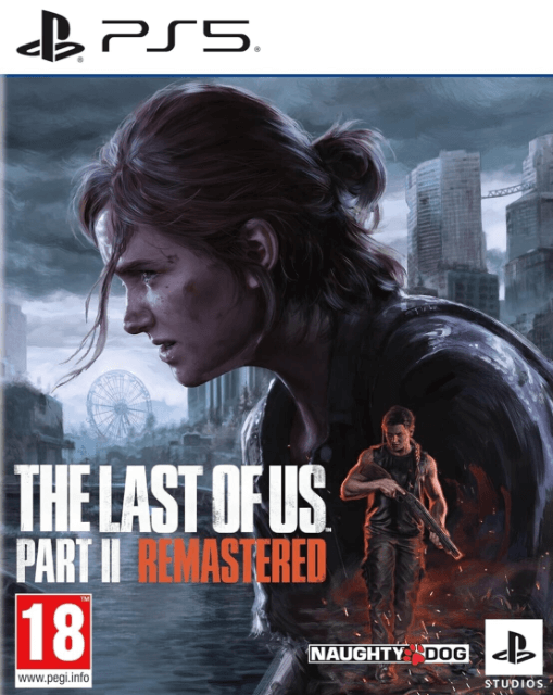 The Last of Us Part II Remastered box art for Playstation 5